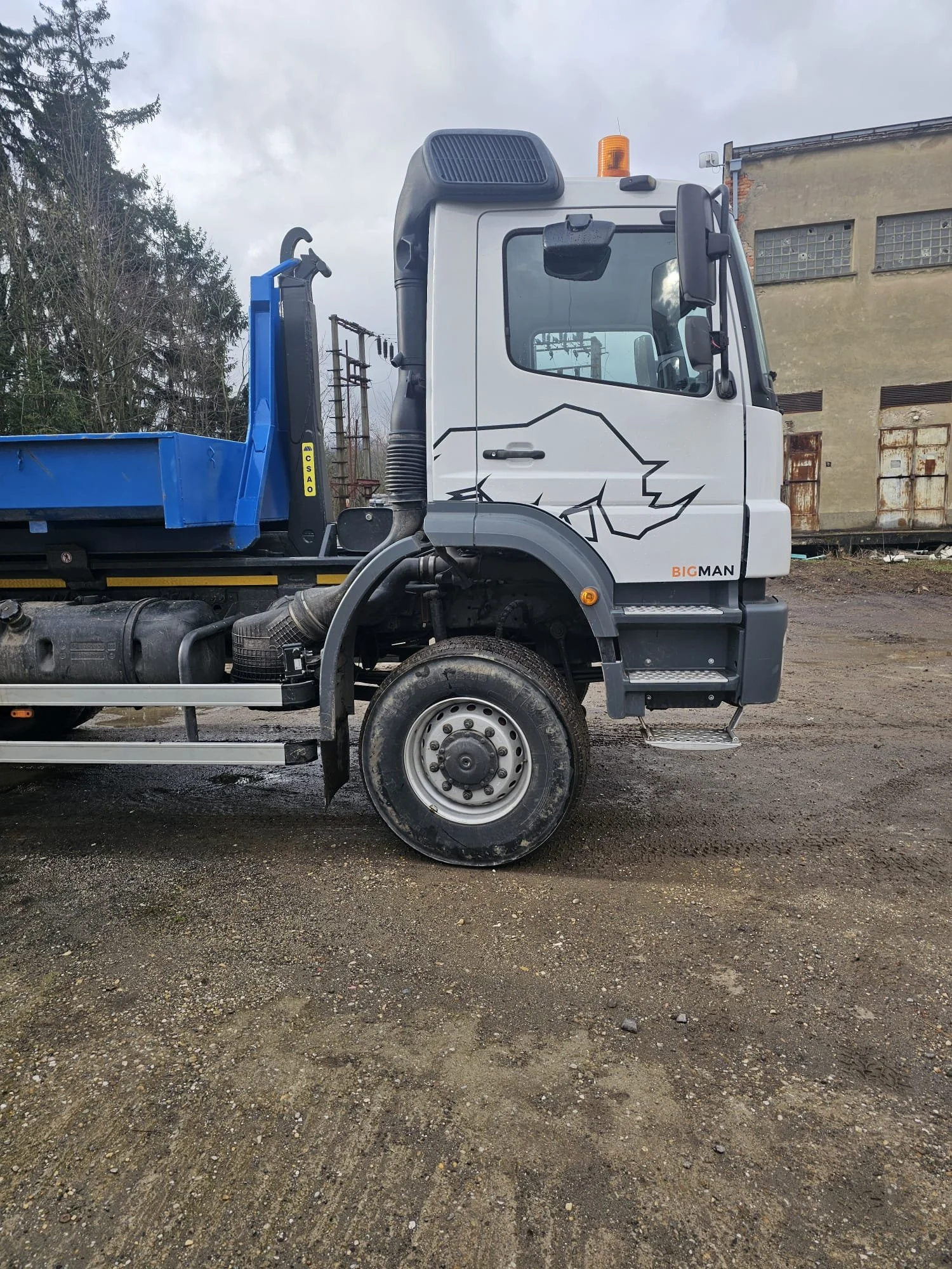 Mercedes Axor kontainer